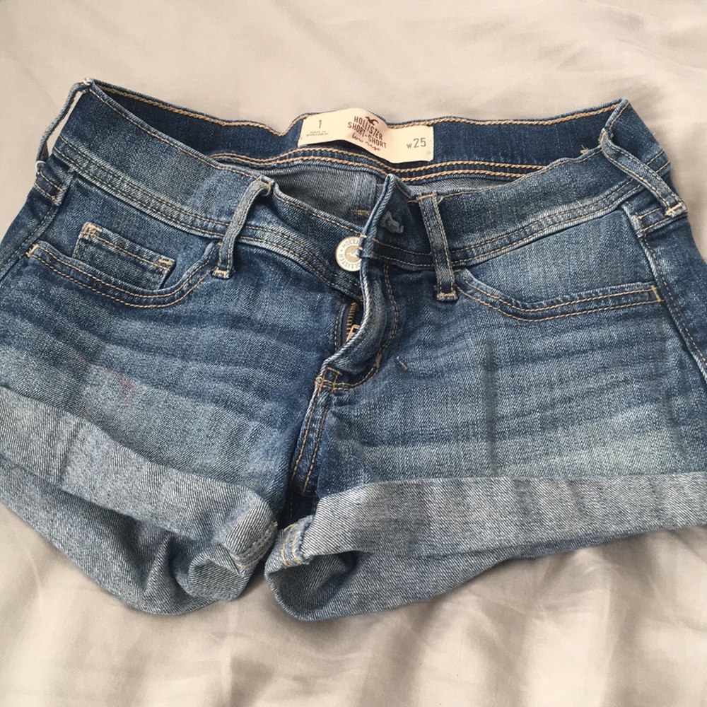 Denim shorts by Hollister